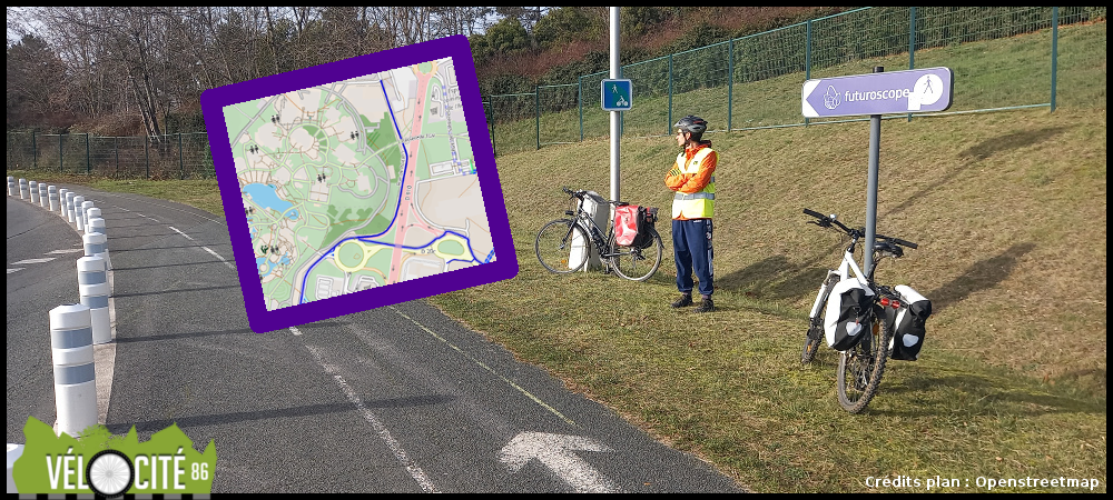 Une nouvelle piste bi-directionnelle à Jaunay-Marigny